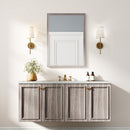 HOMCOM Wall Bathroom Mirror, Vanity Mirror, Grey