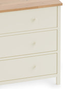 Coxmoor 6 Drawer Chest - Ivory And Oak