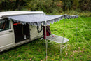 Retro Campervan Shade Canopy - Charcoal