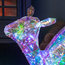 40cm Light Up Iridescent DreamLights Christmas Fawn With 100 White LEDs