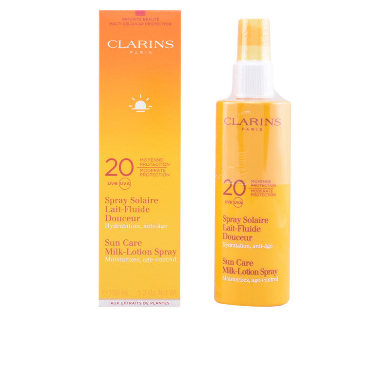 Clarins Sun Care Milk Lotion Spray Spf 20 150ml