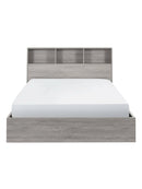 Bali Ottoman Storage 90cm Single Bed - Grey Oak