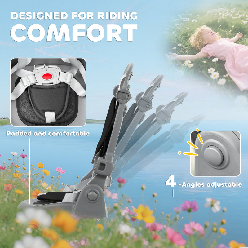 AIYAPLAY 6 in 1 Kids Trike, Toddler Tricycle with Parent Handle,