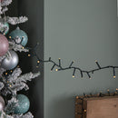 9m 360 LED Battery Operated Christmas BerryBrights String Lights In Warm White