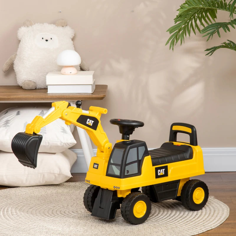 Cat metal digger ride on toy hotsell