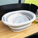 Collapsible Silicone Folding Bowl With Cutting Board
