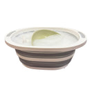 Collapsible Silicone Folding Bowl With Cutting Board