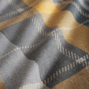 D & D Colville Check Duvet Cover Set in Ochre