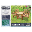 Silver & Stone Outdoor Furniture Cover for Companion Seat