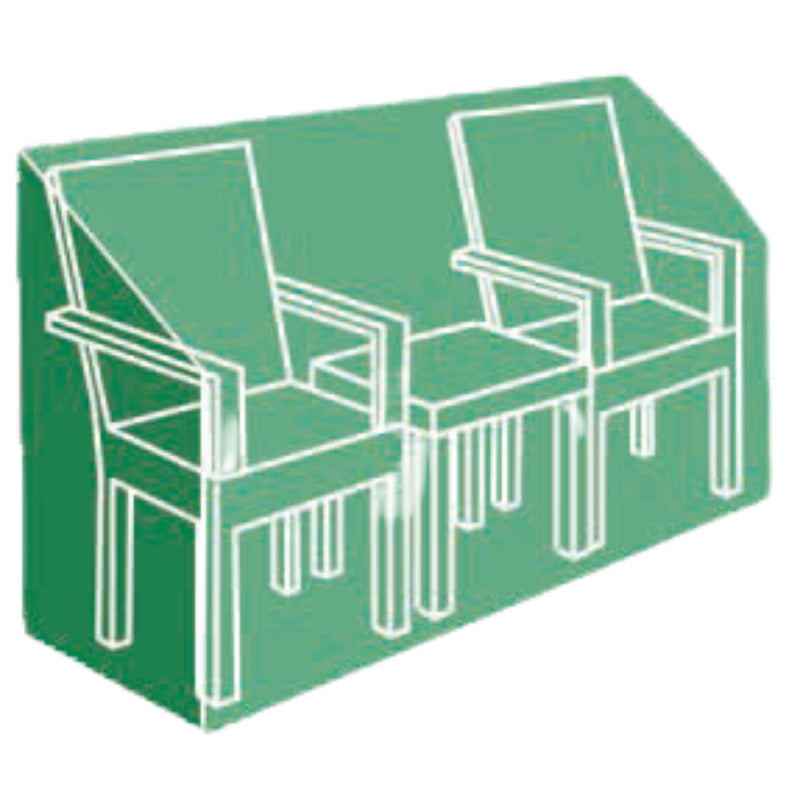 Silver & Stone Outdoor Furniture Cover for Companion Seat