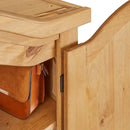 CORONA 2 DOOR WARDROBE - DISTRESSED WAXED PINE