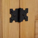 CORONA 2 DOOR WARDROBE - DISTRESSED WAXED PINE