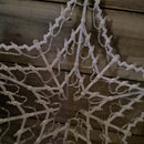 52cm Light up Christmas Star Silhouette Hanging Decoration with 100 Warm White LEDs