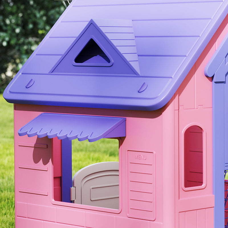AIYAPLAY Playhouse for Kids Outdoor Indoor, 5 in 1 Garden House