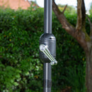 Samuel Alexander 2.7m Havana Garden Patio Parasol with Crank Handle in Green