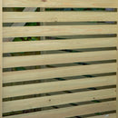 68cm x 1.2m Wooden Outdoor Garden Single Wheelie Bin Store Storage