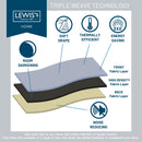 Denver Lined Eyelet Curtains - Charcoal Grey