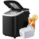 HOMCOM Countertop Ice Maker Machine Self-Cleaning 2 Sizes Black