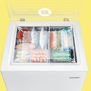 COMFEE 99L Freestanding Chest Freezer with Digital Temperature Control
