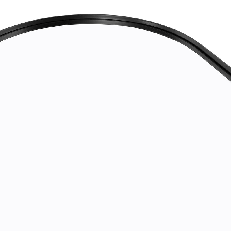 Livingandhome Arch-Shape Metal Framed Wall Mirror Decorative