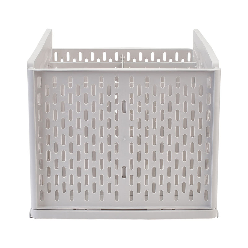 Lifeideas Plastic Stackable Clothes Storage Basket Drawer Organizer