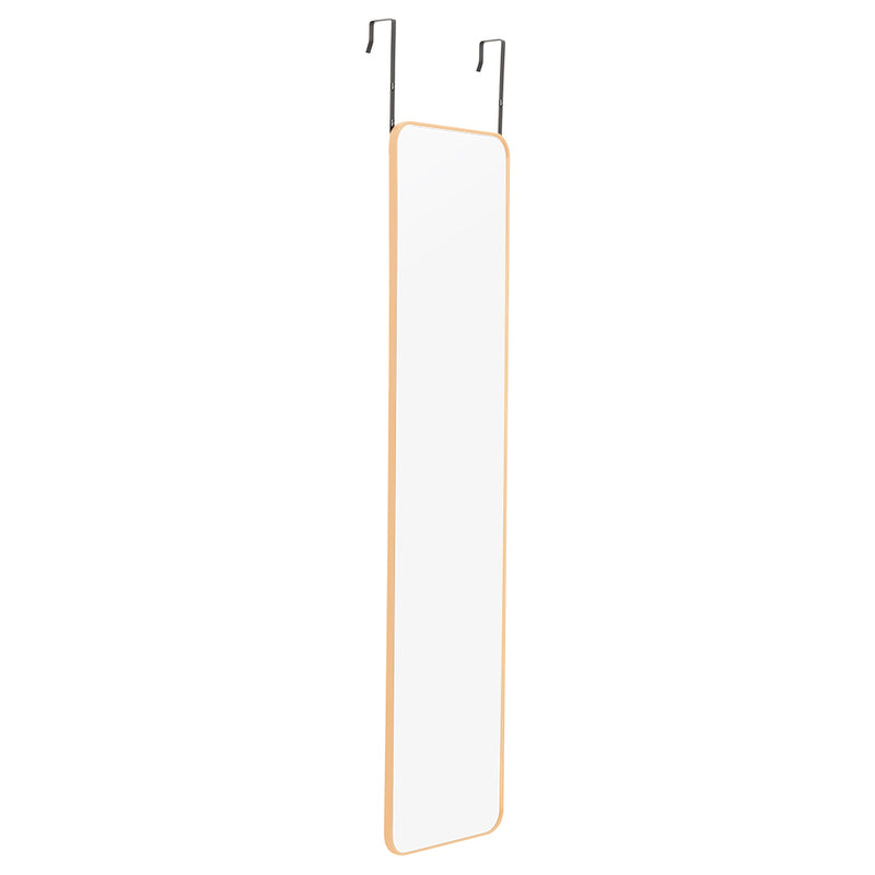 Livingandhome Full Length Mirror with Rounded Corners Door Hanging