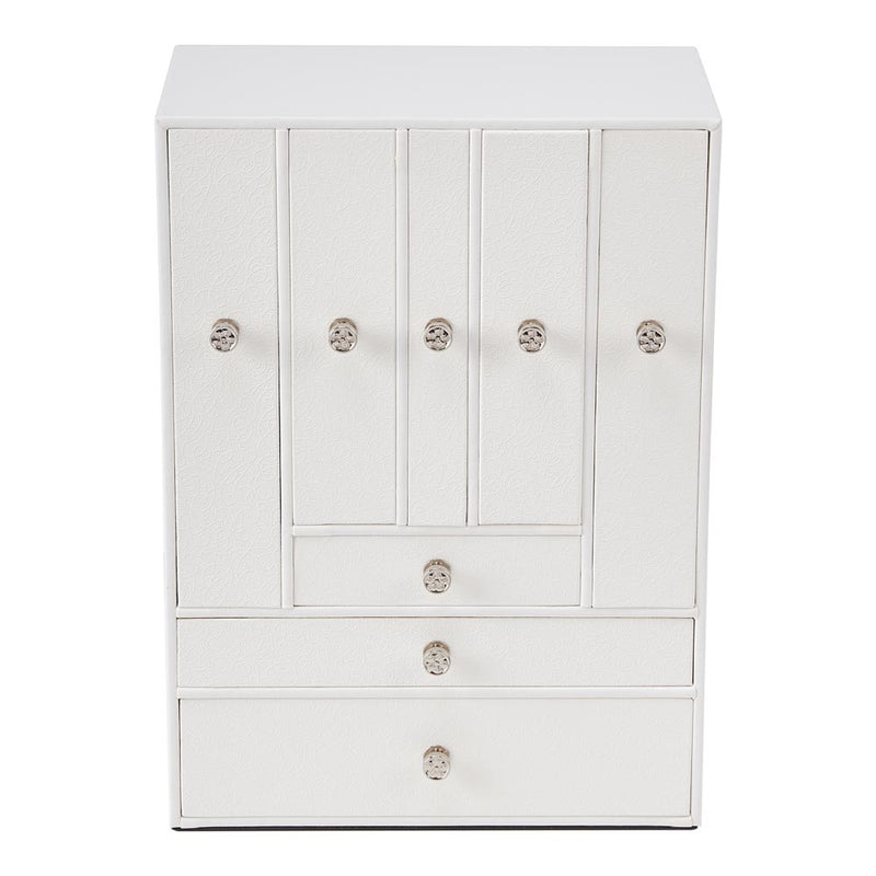 Sheonly Free Standing Faux Leather Jewellery Box