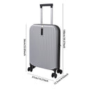Livingandhome 20-Inch Foldable Travel Suitcase