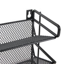 Livingandhome Metal Spice Rack Organizer 4-Tier