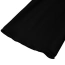 V-Neck Twist Front Top With Long Bell Sleeves - Black
