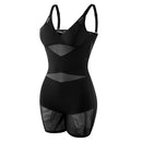 Tummy Control Boyshorts Sculpting Shapewear Mesh Bodysuit