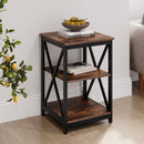 Livingandhome Vintage Wooden Side Table