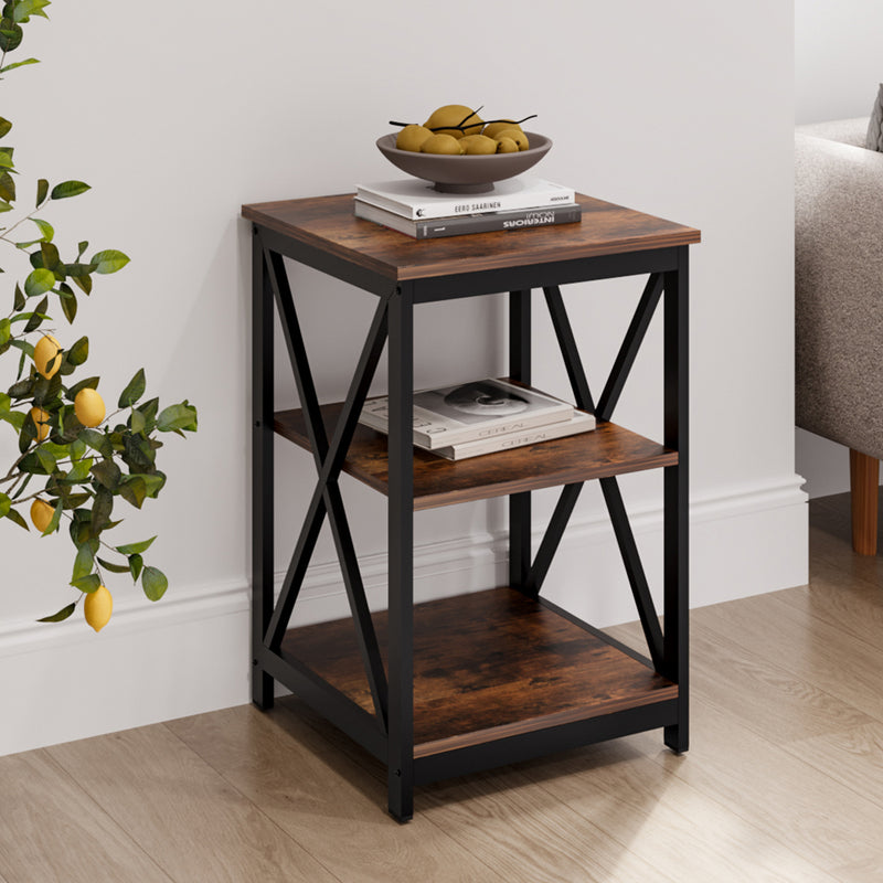 Livingandhome Vintage Wooden Side Table