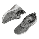 Breathable Lightweight Trainers - Grey