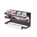 Lifeideas Magnetic Fridge Organizer Metal Kitchen Rack