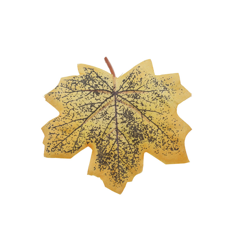 Assorted Halloween Plastic Leaves Pumpkins Set