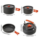 Breeins Portable Camping Cookware Set