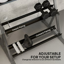 SPORTNOW Dumbbell Rack 3-Tier Weight Organiser for Home Gym 200 KG Capacity