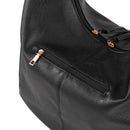 Modishion PU Leather Shoulder Bag Handbag Tote with Zipper Pouch