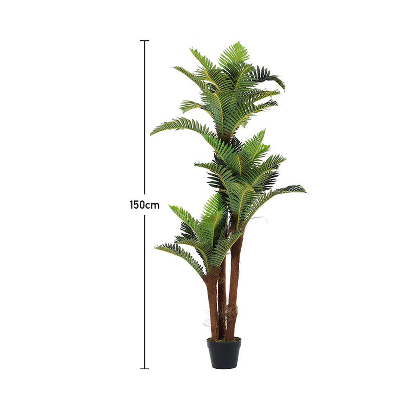 Breeins Artificial Fern Plants Decor for House Office Garden Indoor Outdoor