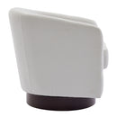 Livingandhome Linen Upholstered Swivel Armchair