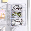 Lifeideas Wall Mount Transparent 3-Tier Storage Display Case