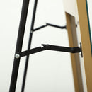 HOMCOM Floor Mirror Wall Mount Leaning Standing Mirror 50 X 150cm Gold Tone