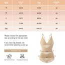 Deep V-Neck Cross Compression Shapewear