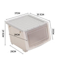 Lifeideas Easy Access Stackable PP Flip Top Storage Box