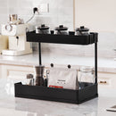 Lifeideas Double-Tier Sliding Kitchen Organizer Rack