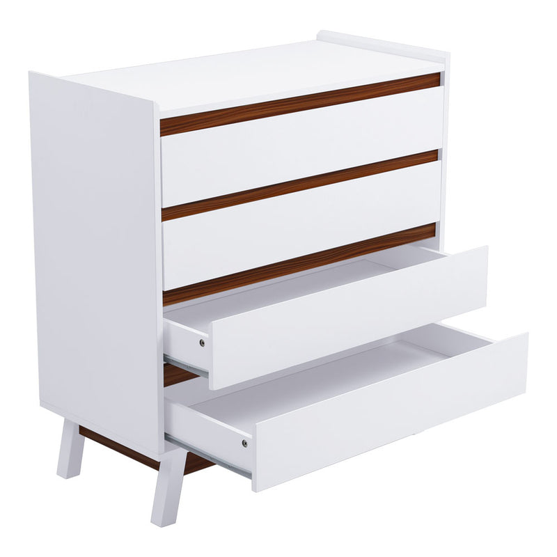 Livingandhome Storage Cabinet with Drawers