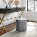 Livingandhome Modern Pleated Storage Stools