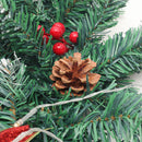 Lifeideas Spruced Artificial Lighted Christmas Garland Holiday Decoration