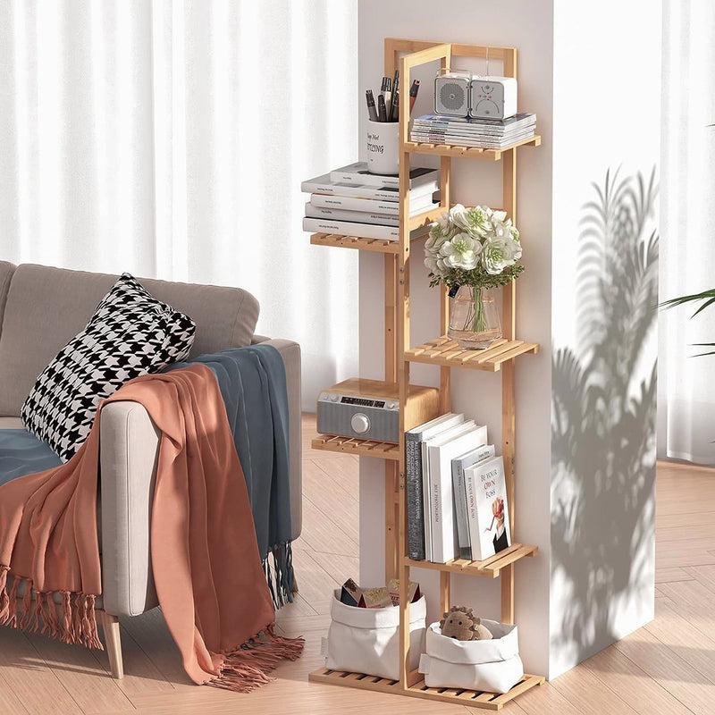 Breeins Tiered Wooden Plant Shelf